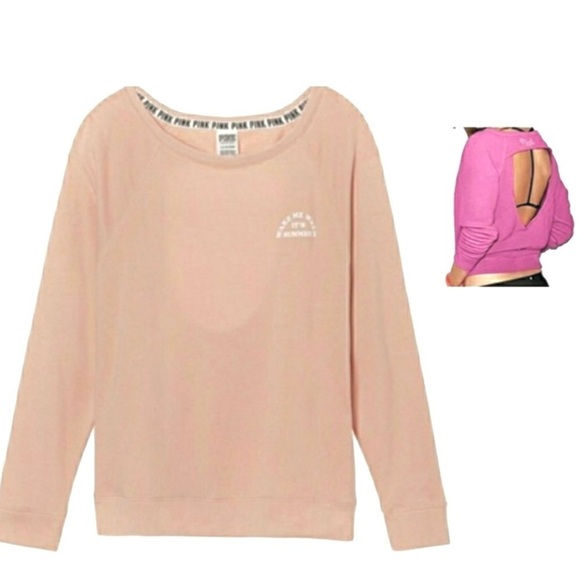 VS PINK "Wake Me When It's Summer" Sweatshirt sz S - Picture 1 of 7